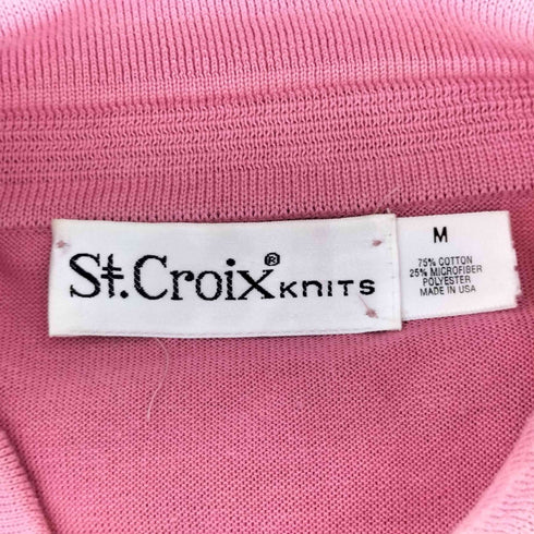 ST CROIX KNITS USA製 ニットポロシャツ メンズ import:M