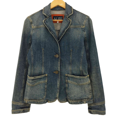 アルマーニジーンズ ARMANI JEANS デニムカバーオール レディース EUR:42