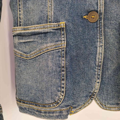 アルマーニジーンズ ARMANI JEANS デニムカバーオール レディース EUR:42