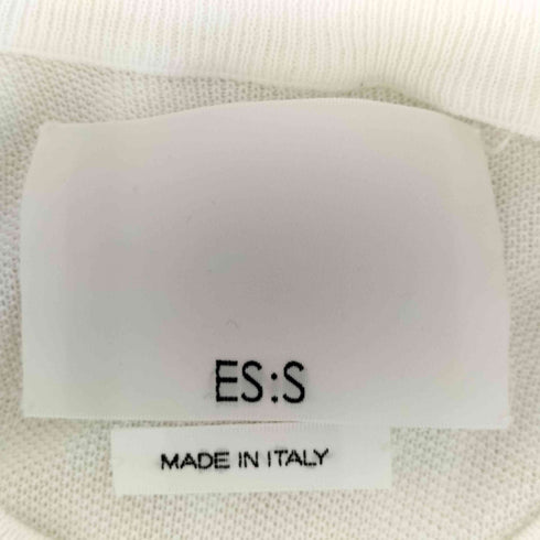 ES:S HIGH GAUGE COTTON KANOKO L/S CREWNECK KNIT メンズ import:M