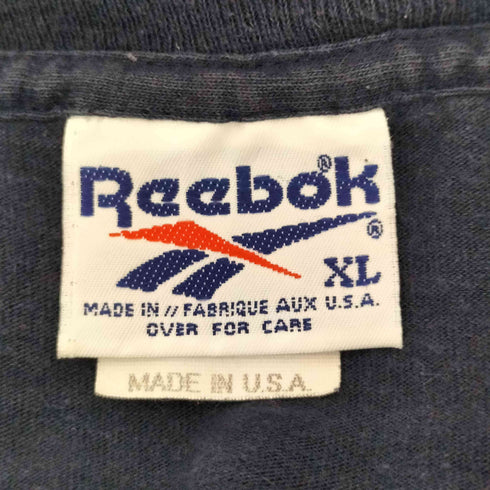 リーボック Reebok 90S USA製 ロゴプリントクルーネックTシャツ メンズ import:XL
