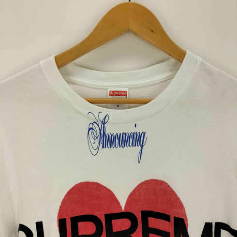 シュプリーム Supreme 25SS Announcing Tee メンズ import:M