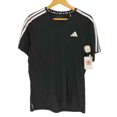 アディダス adidas 25SS Own the Run 3-Stripes Tee オウン ザ ラン スリーストライプス 半袖 Tシャツ メンズ import:L