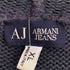 アルマーニジーンズ ARMANI JEANS バイアスジップ コットン ニットフーディー ニットパーカー メンズ import:XL