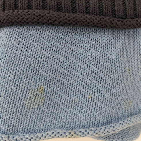 アルマーニジーンズ ARMANI JEANS バイアスジップ コットン ニットフーディー ニットパーカー メンズ import:XL