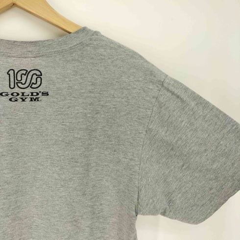 GOLD GYM × 100ATHLETICS コラボ マッスル クルーネック S/S Tシャツ メンズ M