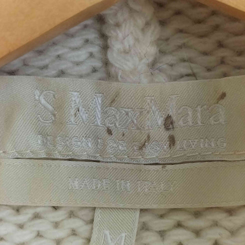 エスマックスマーラ S Max Mara ウールカシミヤ ハイネック ニット レディース import:M