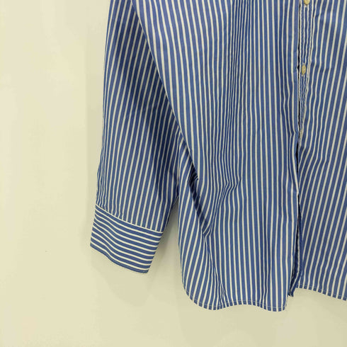 バレンシアガ BALENCIAGA 17SS デムナ期 ピンチドカラーオーバーサイズストライプシャツ メンズ UK:36