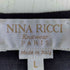 ニナリッチ NINA RICCI ウールシルク 編み地切替 ニット レディース import:L