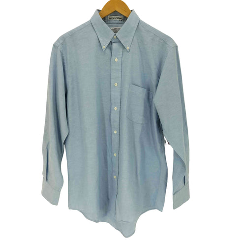 ロイヤルナイト Royal Knight 80-90s USA製 FULL CUT SHIRT ワンポケットボタンダウンL/Sシャツ メンズ 16 1/2-33