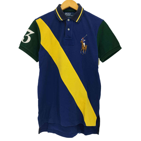 ポロラルフローレン POLO RALPH LAUREN CUSTOM FIT ビッグポニー ポロシャツ メンズ import:M