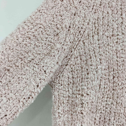 グリーンレーベルリラクシング GREEN LABEL RELAXING 25SS フリンジ ニット プルオーバー ―ウォッシャブル― レディース FREE