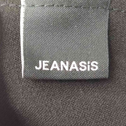 ジーナシス JEANASIS Wウエスト ワイド サロペ パンツ レディース JPN:S