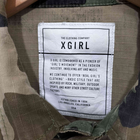 エックスガール X-girl MILITARYJACKET ミリタリージャケット レディース JPN:1