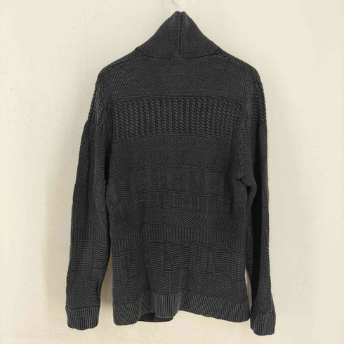 アバクロンビーアンドフィッチ Abercrombie & Fitch ウォッシュド加工 ショールカラーカーディガン メンズ import:M