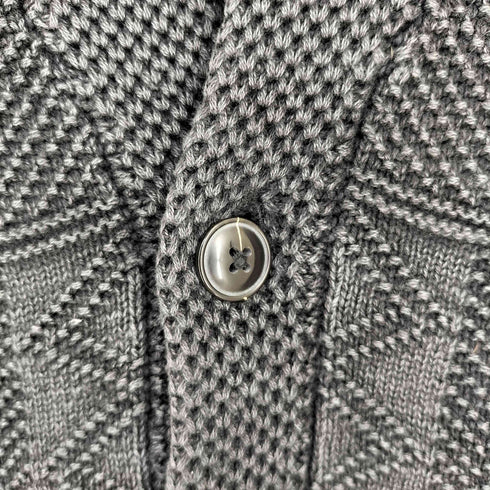 アバクロンビーアンドフィッチ Abercrombie & Fitch ウォッシュド加工 ショールカラーカーディガン メンズ import:M