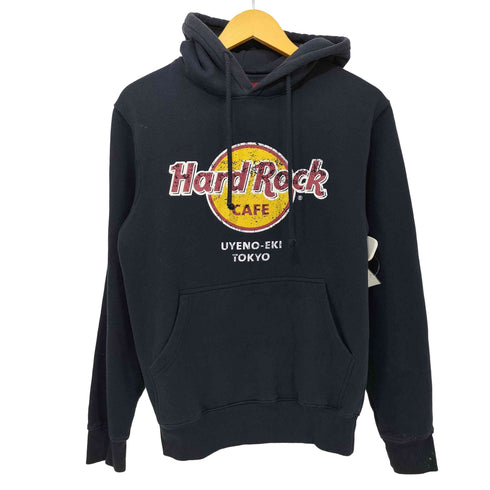 ハードロックカフェ Hard Rock Cafe ロゴプリント 裏起毛 プルオーバーパーカー メンズ