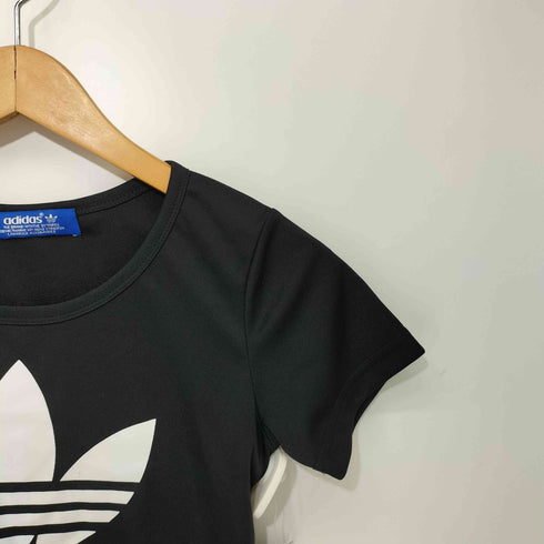 アディダスオリジナルス adidas Originals 万国期タグ ロゴプリント チビTシャツ レディース
