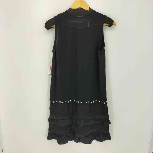 ジュンヤワタナベコムデギャルソンマンピンク JUNYA WATANABE COMME des GARCONS MAN PINK AD2002 スタッズ ノースリーブ ワンピース レディース JPN:S