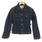 ポールスミス Paul Smith ピンクステッチデニムジャケット レディース 40