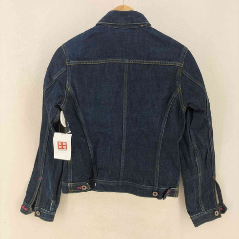 ポールスミス Paul Smith ピンクステッチデニムジャケット レディース 40