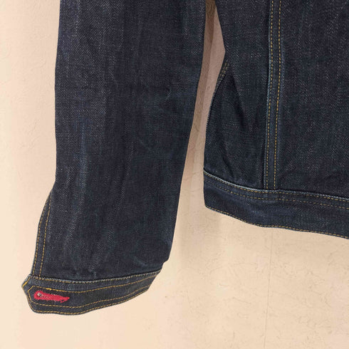 ポールスミス Paul Smith ピンクステッチデニムジャケット レディース 40