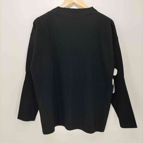 オムプリッセイッセイミヤケ HOMME PLISSE ISSEY MIYAKE 22SS プリーツ クルーネック L/S カットソー メンズ JPN:2