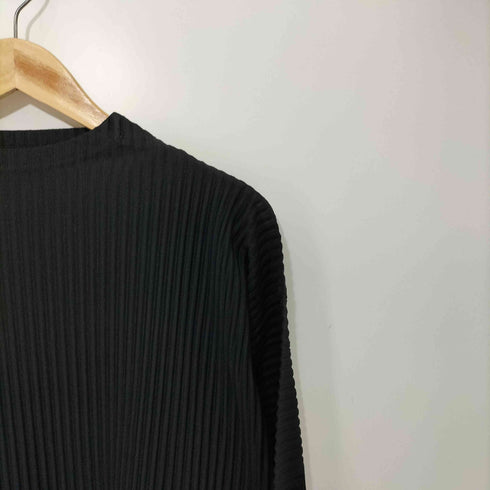 オムプリッセイッセイミヤケ HOMME PLISSE ISSEY MIYAKE 22SS プリーツ クルーネック L/S カットソー メンズ JPN:2