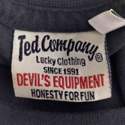 テッドカンパニー TED COMPANY LEGEND OF DEVIL プリント 長袖 Tシャツ メンズ 46