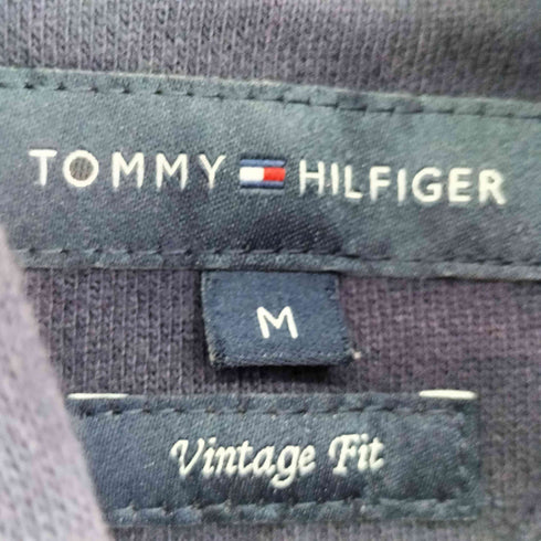 トミーヒルフィガー TOMMY HILFIGER ロゴ刺繍 ジップアップパーカー メンズ import:M
