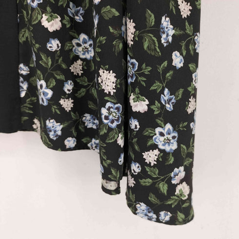 クラネ CLANE ビンテージフラワードッキングスカート レディース JPN:1