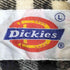 ディッキーズ Dickies 70-80s 白タグ チェック柄 ネルシャツ メンズ import:L