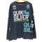 クイックシルバー Quiksilver 00S プリント 長袖 Tシャツ メンズ import:XL