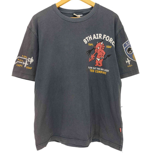 テッドカンパニー TED COMPANY 8TH AIR FORCE プリント Tシャツ メンズ 44