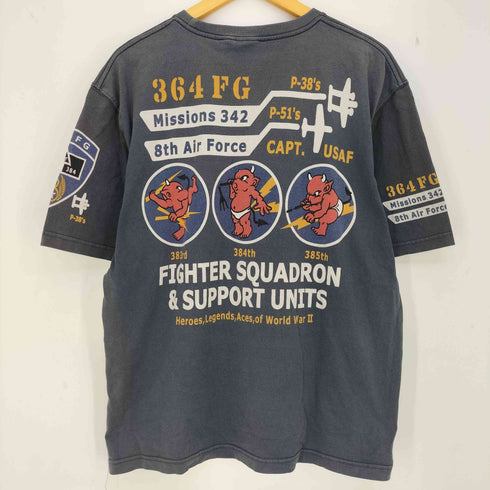 テッドカンパニー TED COMPANY 8TH AIR FORCE プリント Tシャツ メンズ 44