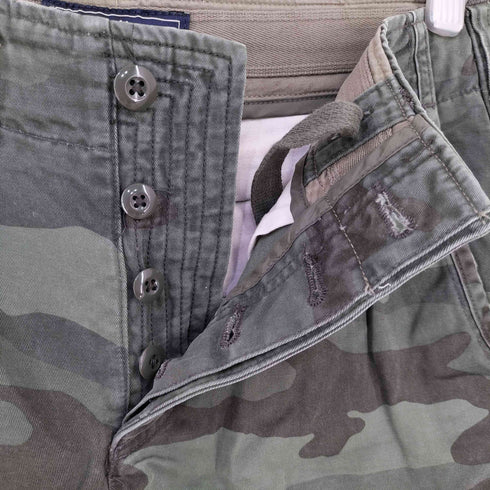 アバクロンビーアンドフィッチ Abercrombie & Fitch Y2K ミリタリーカーゴショーツ レディース 28