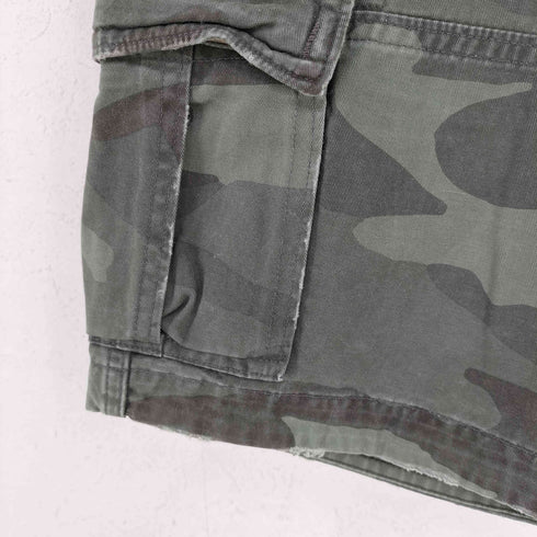 アバクロンビーアンドフィッチ Abercrombie & Fitch Y2K ミリタリーカーゴショーツ レディース 28