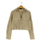 ザラ ZARA クロップド ポプリンシャツ レディース import:M