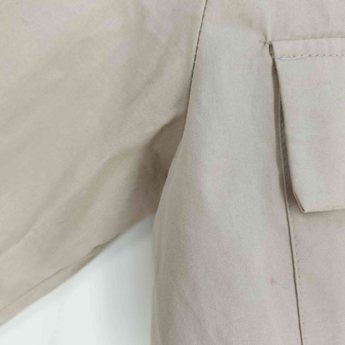 ザラ ZARA クロップド ポプリンシャツ レディース import:M