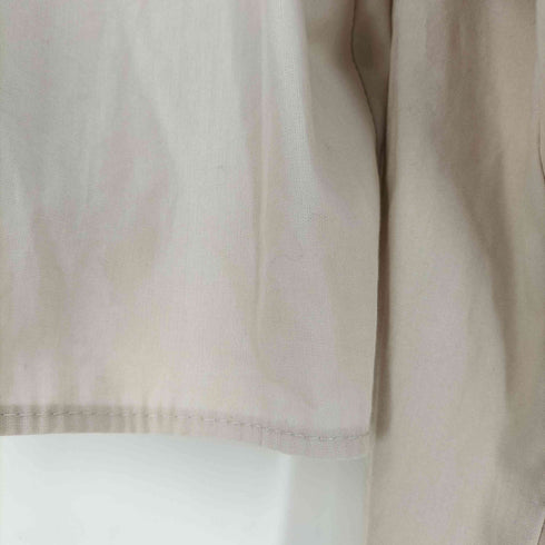 ザラ ZARA クロップド ポプリンシャツ レディース import:M