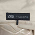 ザラ ZARA クロップド ポプリンシャツ レディース import:M