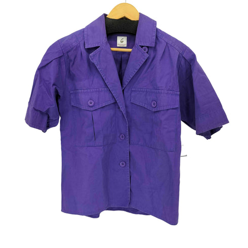 ロクビューティーアンドユースユナイテッドアローズ 6 BEAUTY & YOUTH UNITED ARROWS PATCH POKET SHIRT レディース JPN:36