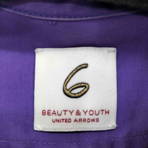 ロクビューティーアンドユースユナイテッドアローズ 6 BEAUTY & YOUTH UNITED ARROWS PATCH POKET SHIRT レディース JPN:36