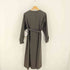 フランネル Phlannel Winter Stripe V-neck Maxi Dress レディース JPN:1