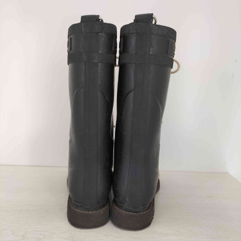 ILSE JACOBSEN レースアップブーツ ハーフ丈 BLACK レディース JPN:36