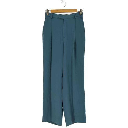 ロクビューティーアンドユースユナイテッドアローズ 6 BEAUTY & YOUTH UNITED ARROWS GEORGETTE HIGH WAIST PANTS ジョーゼット ハイウエスト パンツ レディース 36