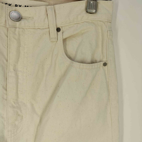 ブラックバイマウジー BLACK by moussy JAVA white denim デニムパンツ レディース 25