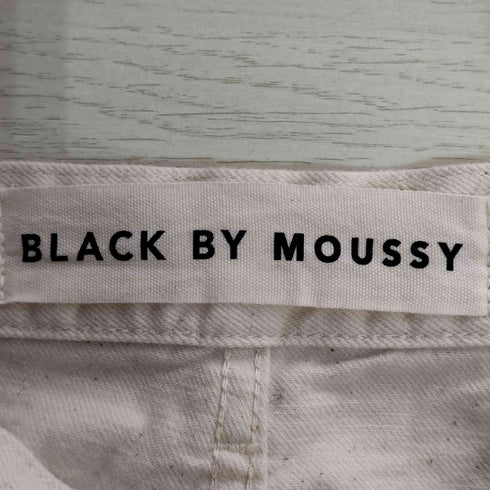 ブラックバイマウジー BLACK by moussy JAVA white denim デニムパンツ レディース 25