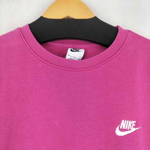 ナイキ NIKE Logo Crew Neck Sweatshirt Rose Pink メンズ import:XL