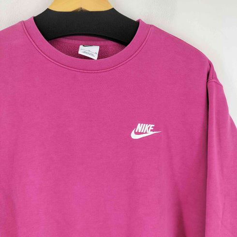 ナイキ NIKE Logo Crew Neck Sweatshirt Rose Pink メンズ import:XL